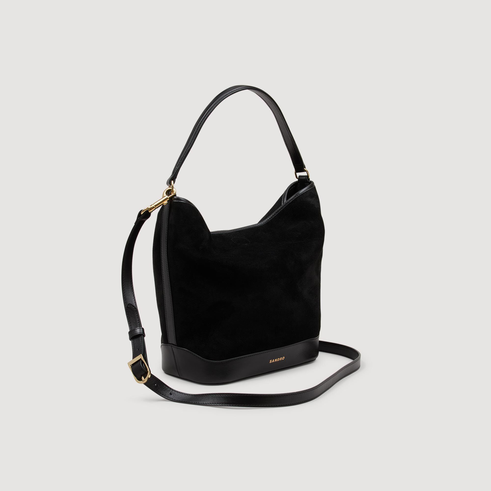 Bolso tote de ante flexible