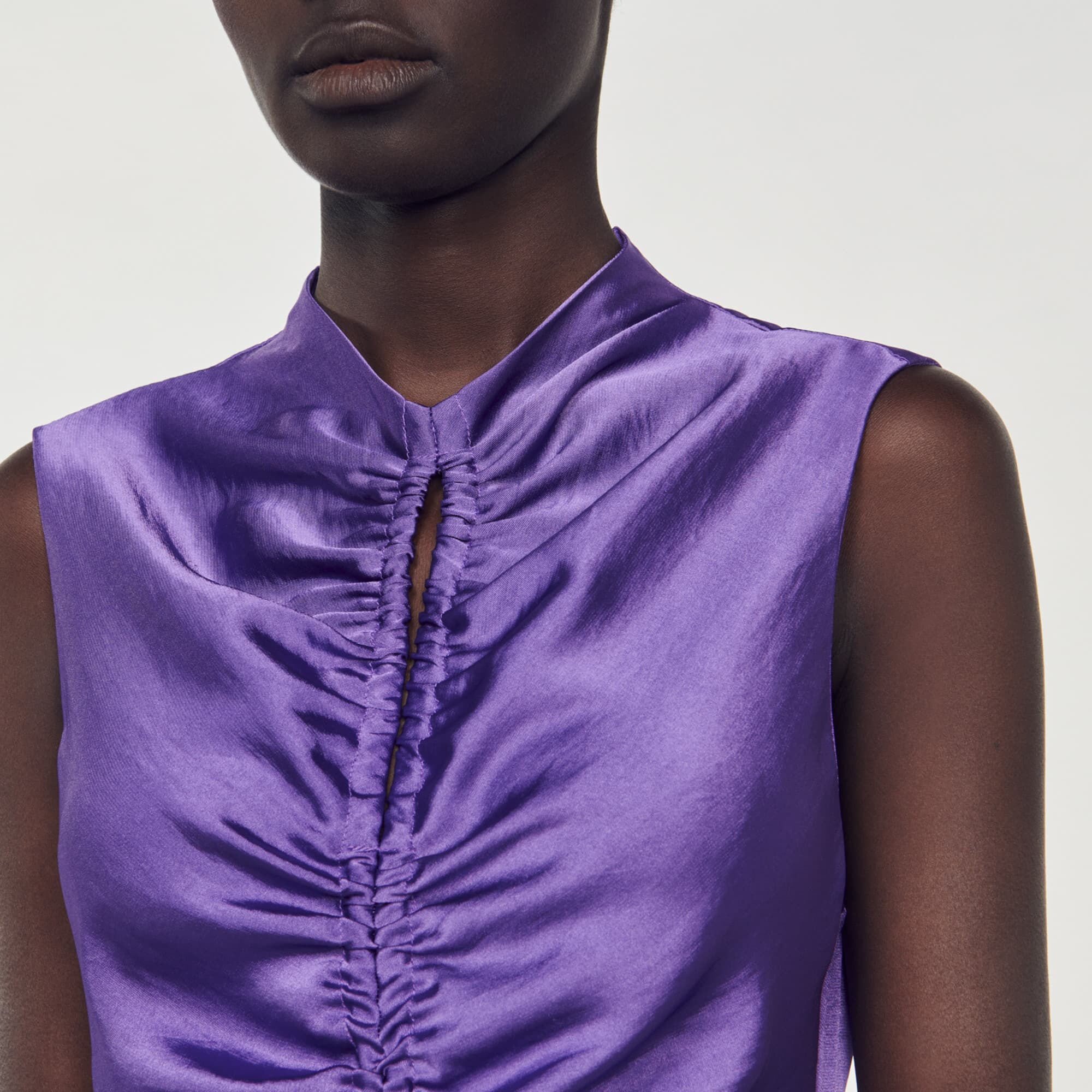 Vestido satinado