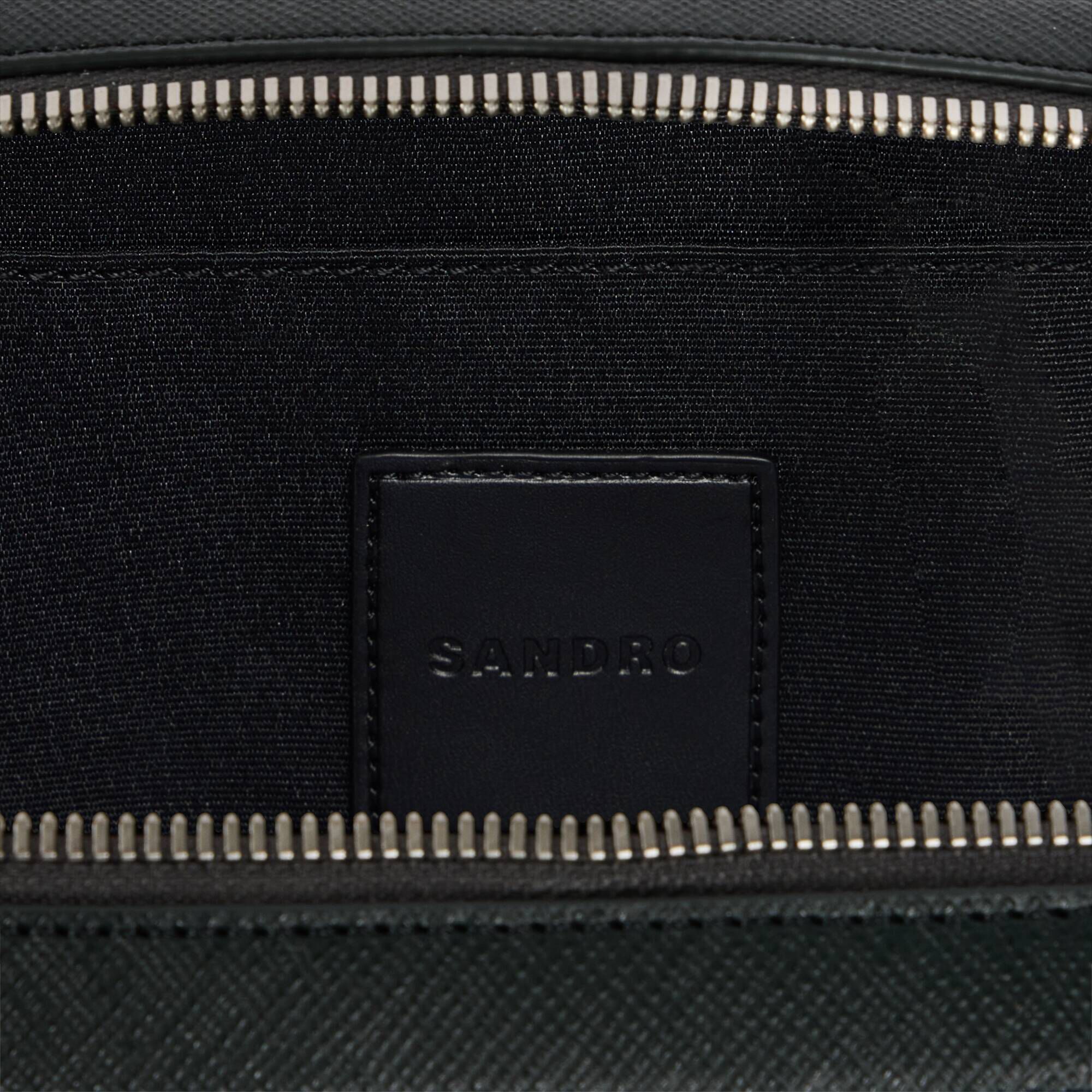 Bolso peque&ntilde;o de cuero regenerado