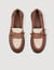 Mocasines de cuero brillante