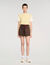 Falda pantalón con pliegue