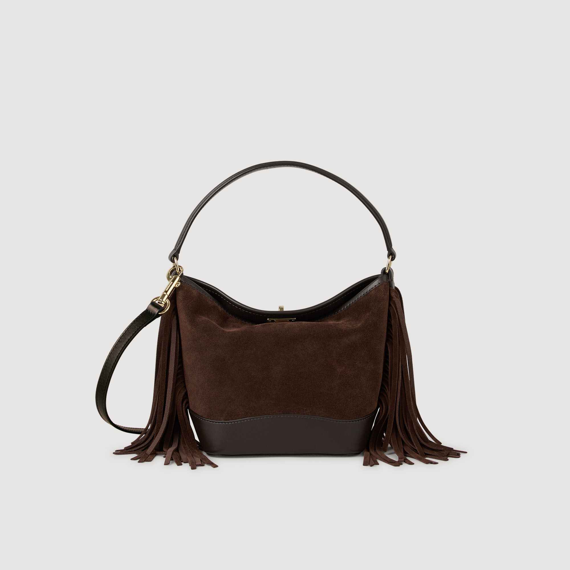 Bolso de ante TANGOSO con flecos