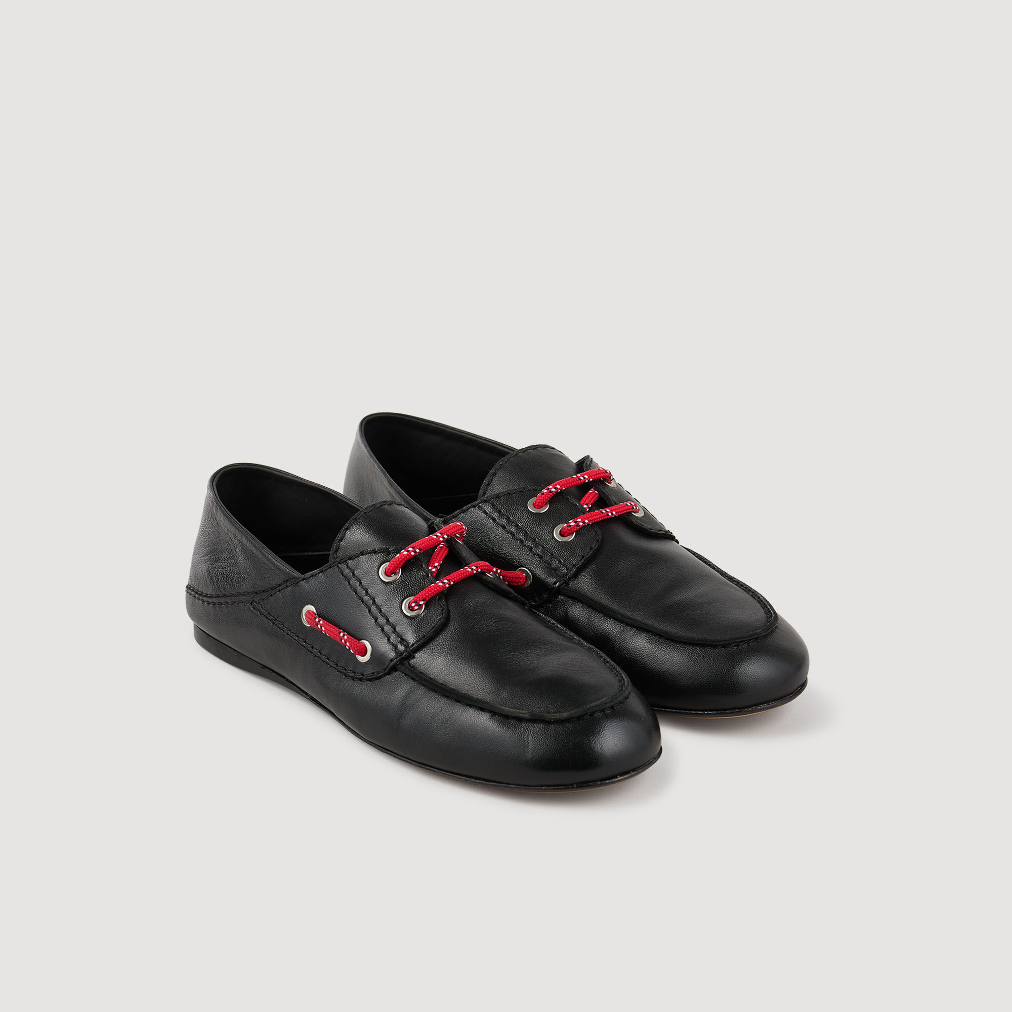 Mocasines náuticos de cuero