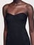 Vestido bustier de punto