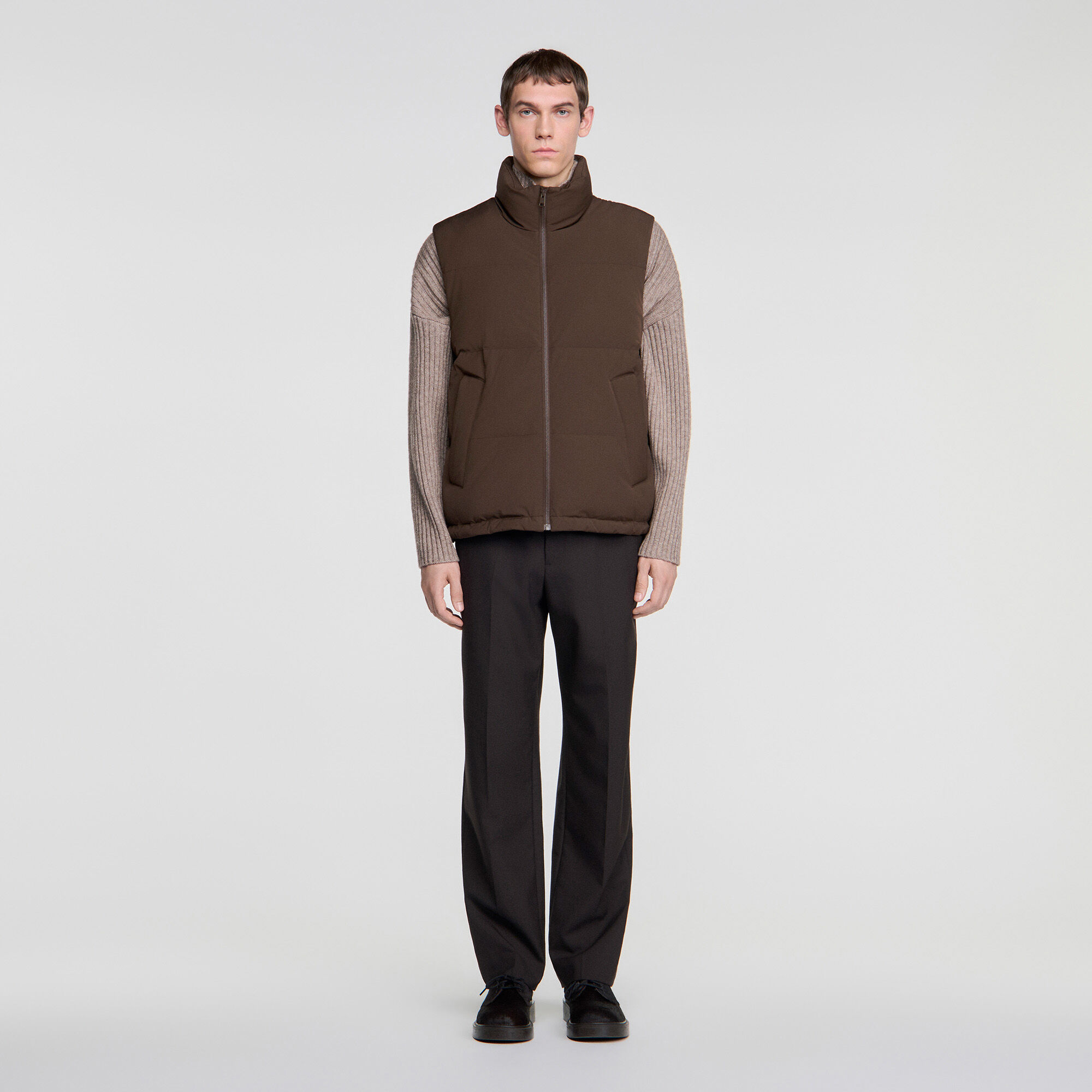 Anorak sin mangas con cremallera - Hombre | Sandro