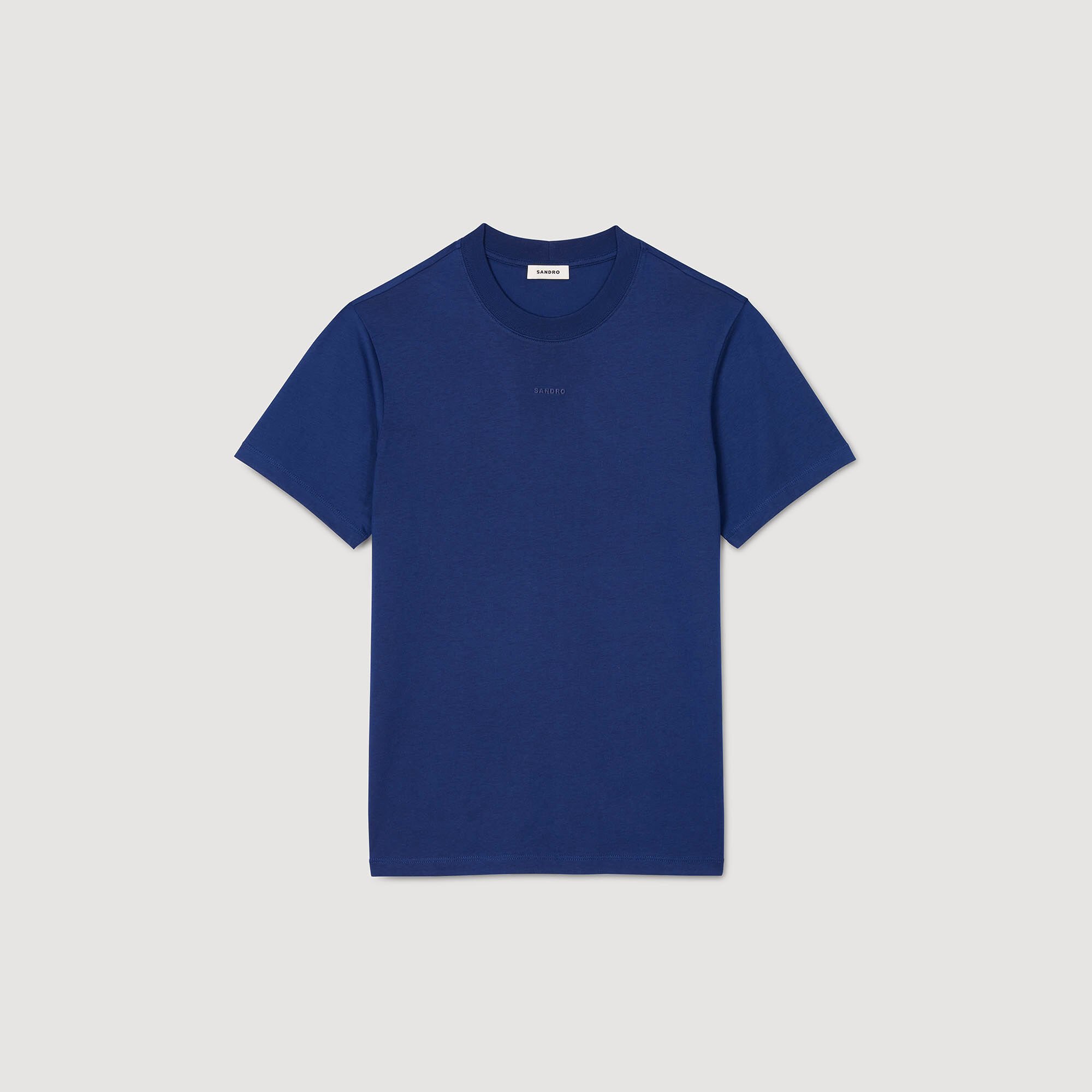 Camiseta de algodón con logotipo