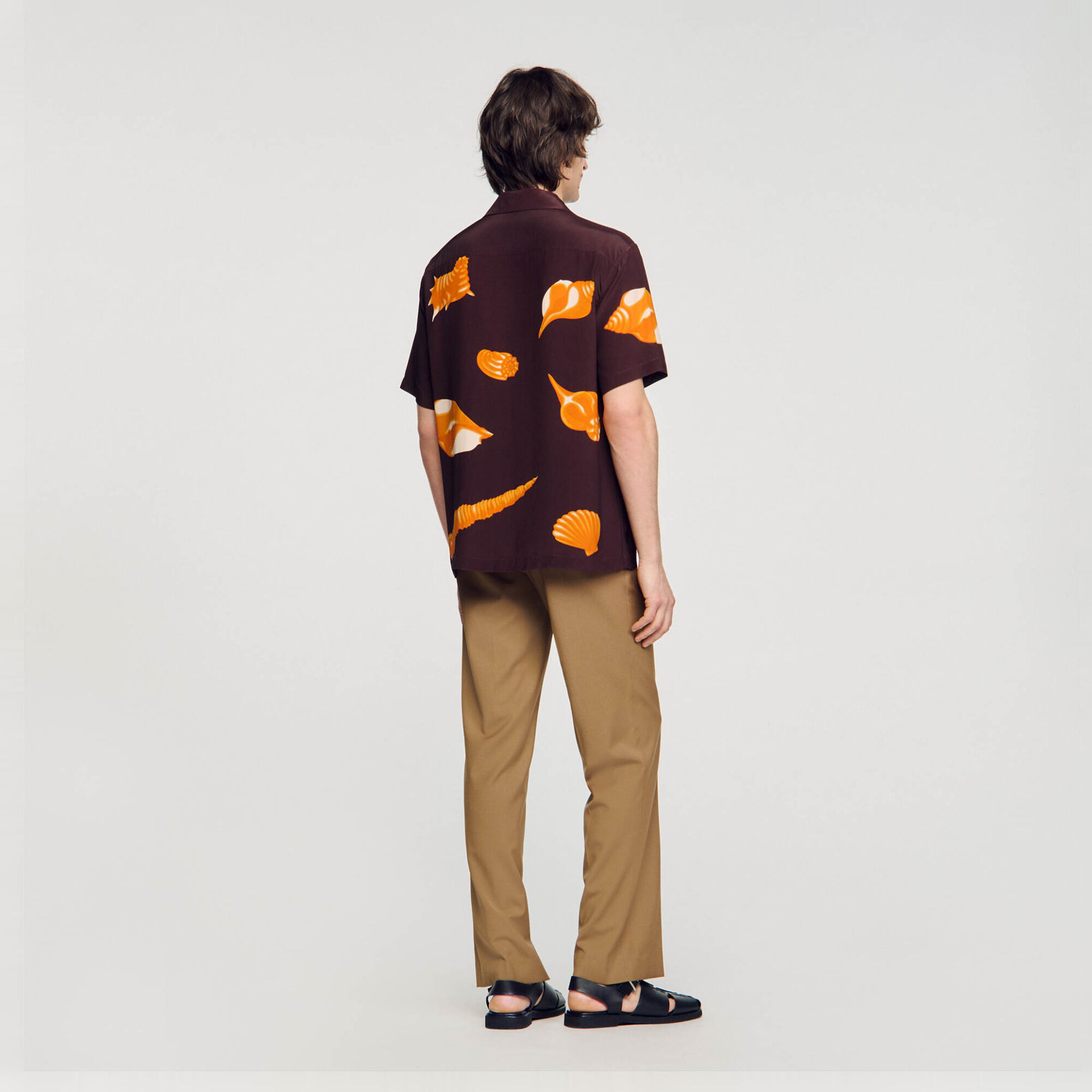 Camisa con estampado de moluscos - Hombre | Sandro