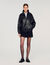 Cazadora de cuero oversize