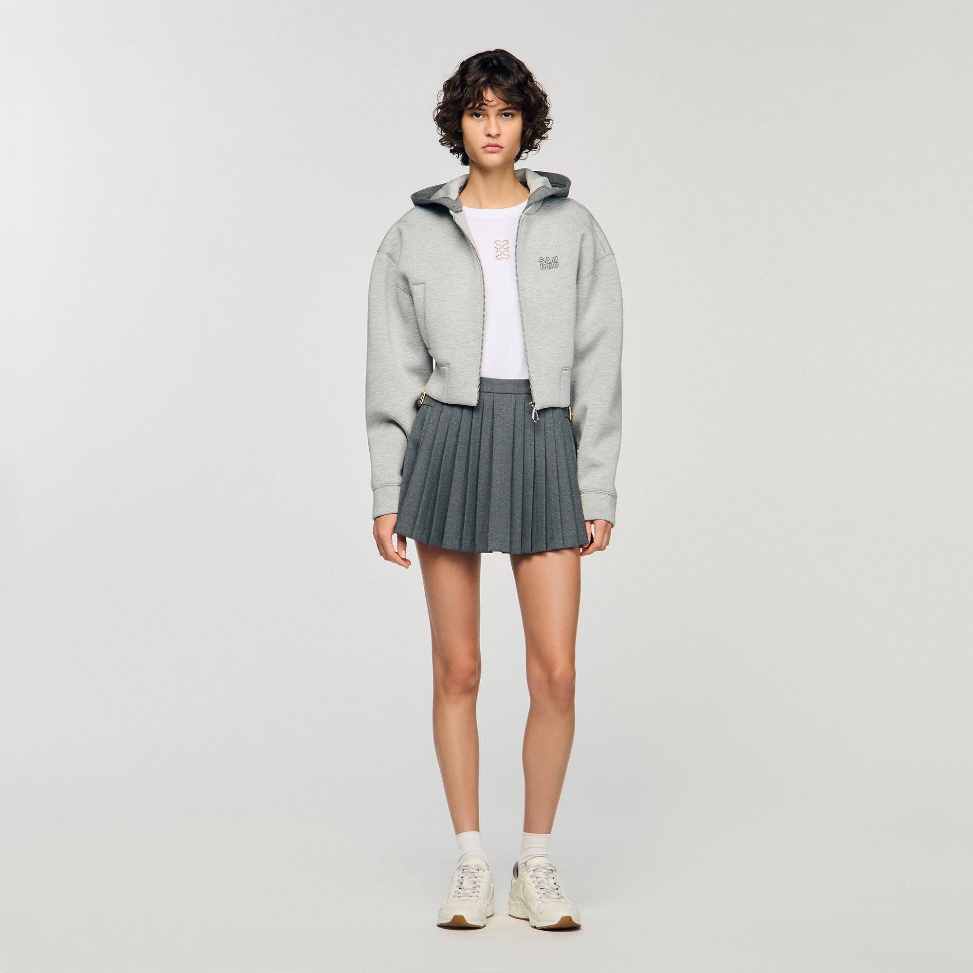 Cazadora sudadera con capucha