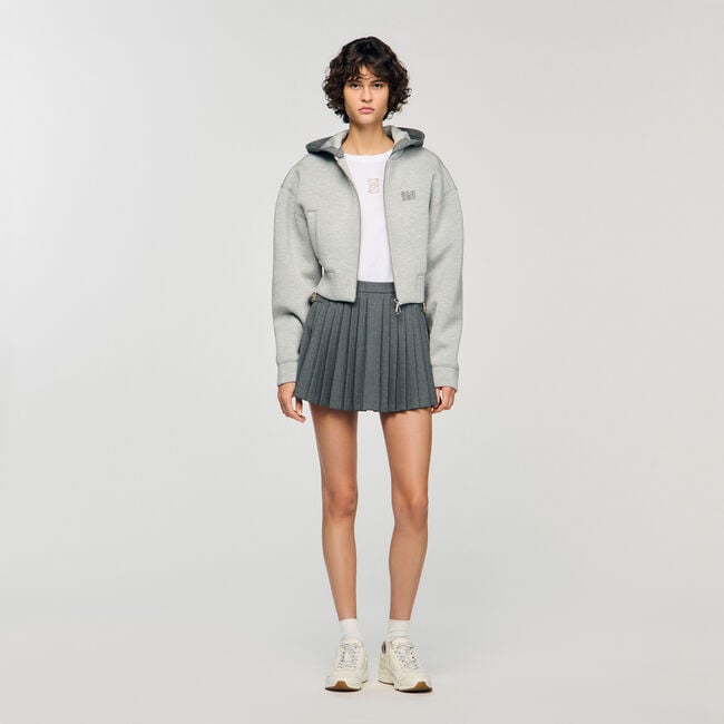 Cazadora sudadera con capucha
