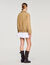 Gabardina corta oversize