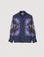Camisa de seda estampada