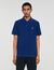 Polo con logotipo de cuero