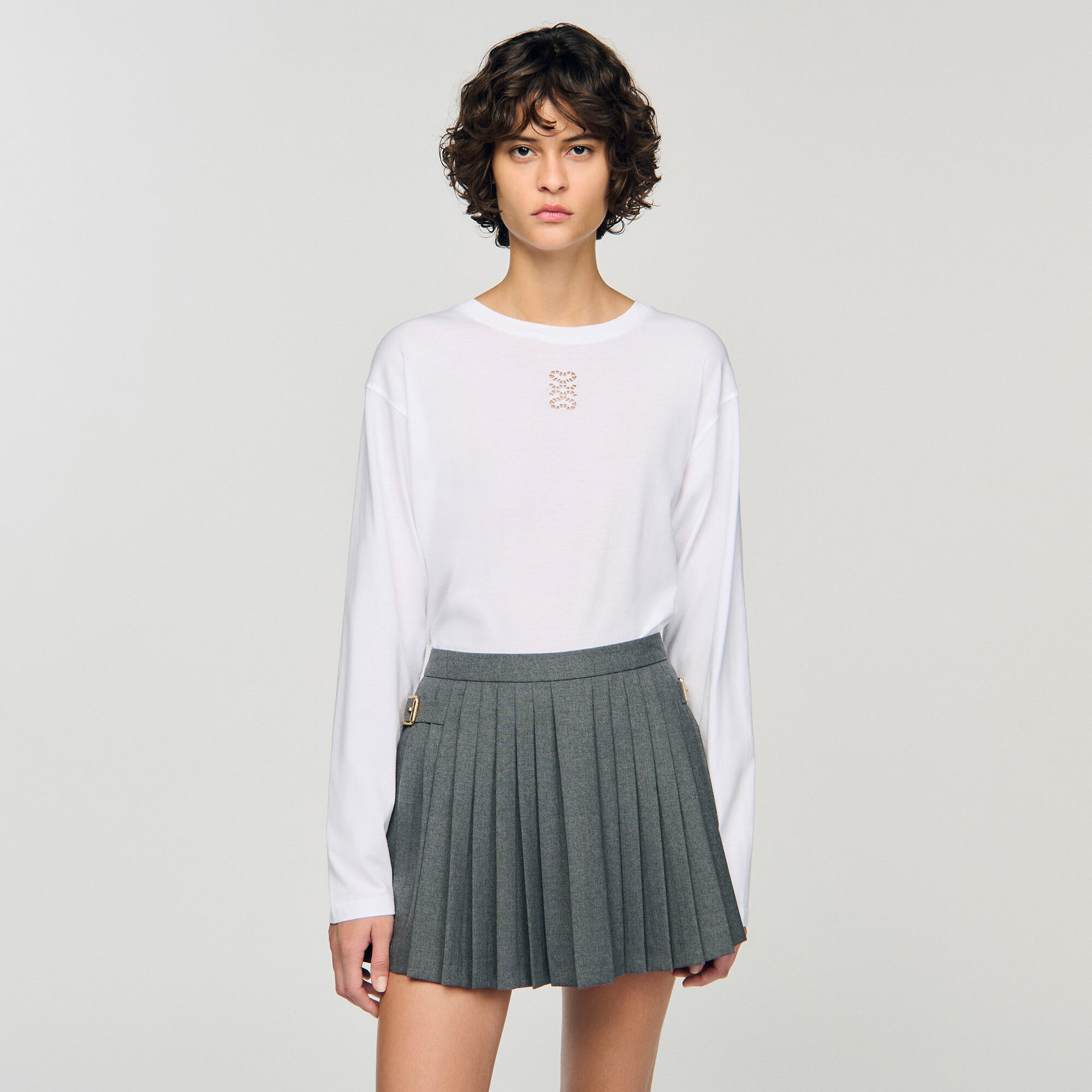 Camiseta con bordado