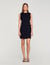 Vestido corto con aberturas