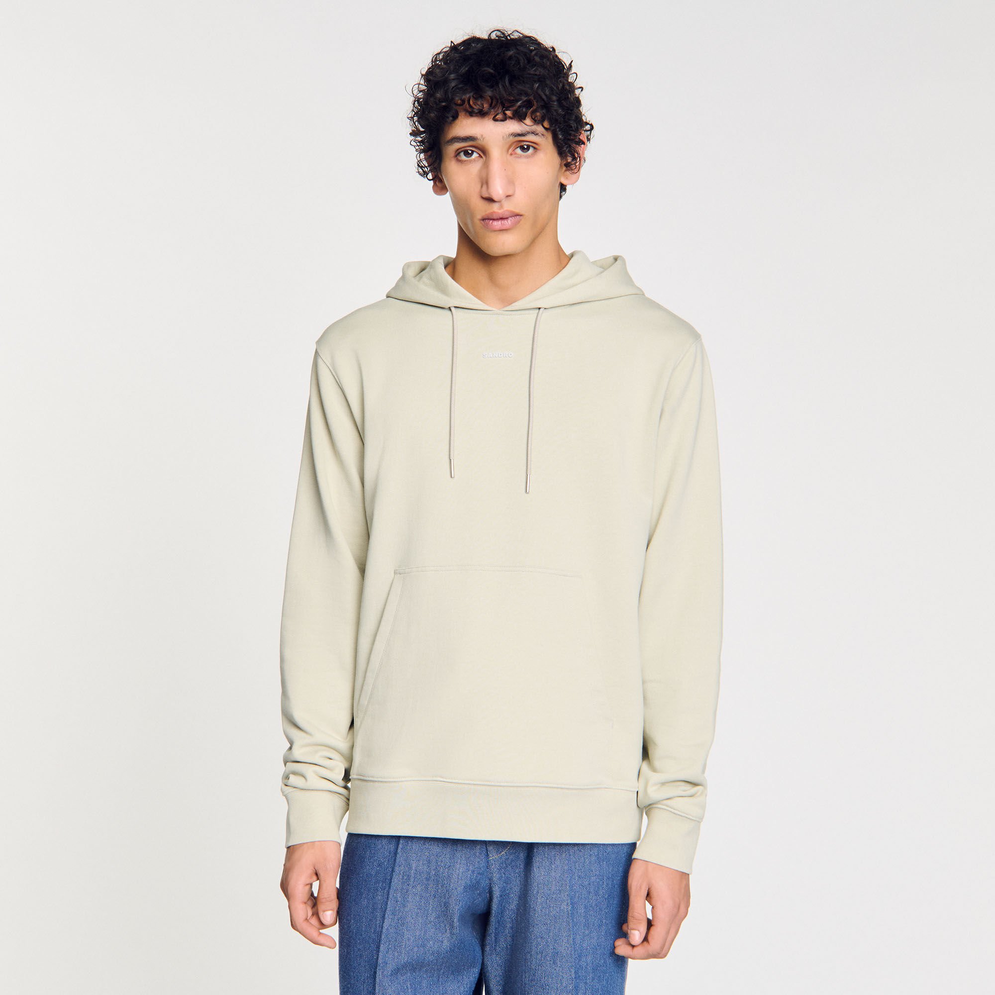 Sudadera con capucha y logo