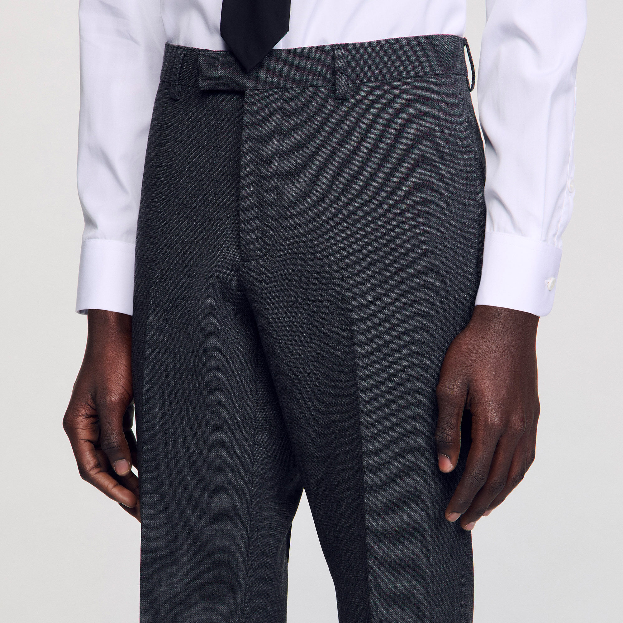 Pantalón de traje de lana
