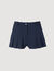 Short de traje con pliegues