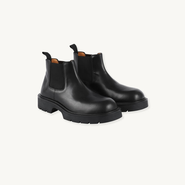 Botines de piel