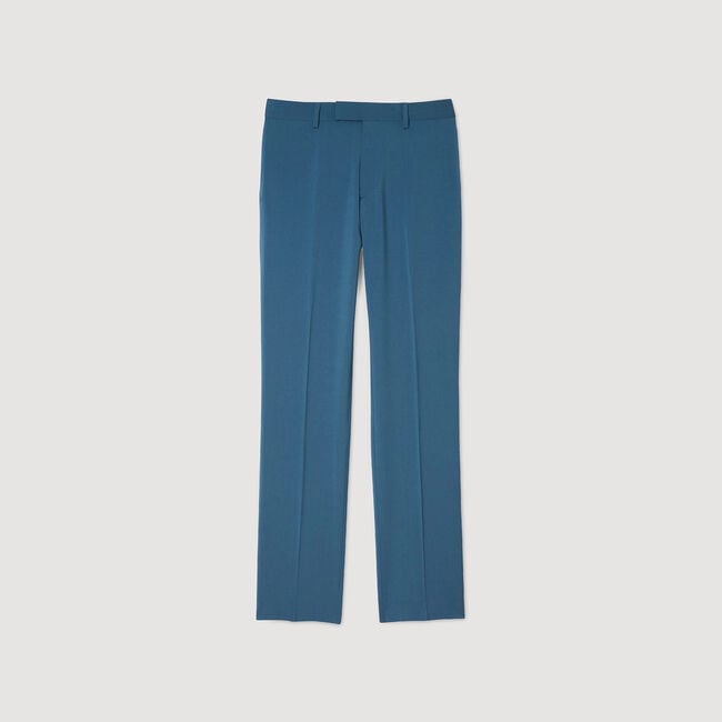 Pantalón de traje de lana