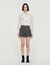Short de lana pata de gallo - Mujer | Sandro