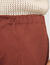 Pantalón ancho de algodón elástico