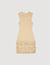 Vestido corto de punto
