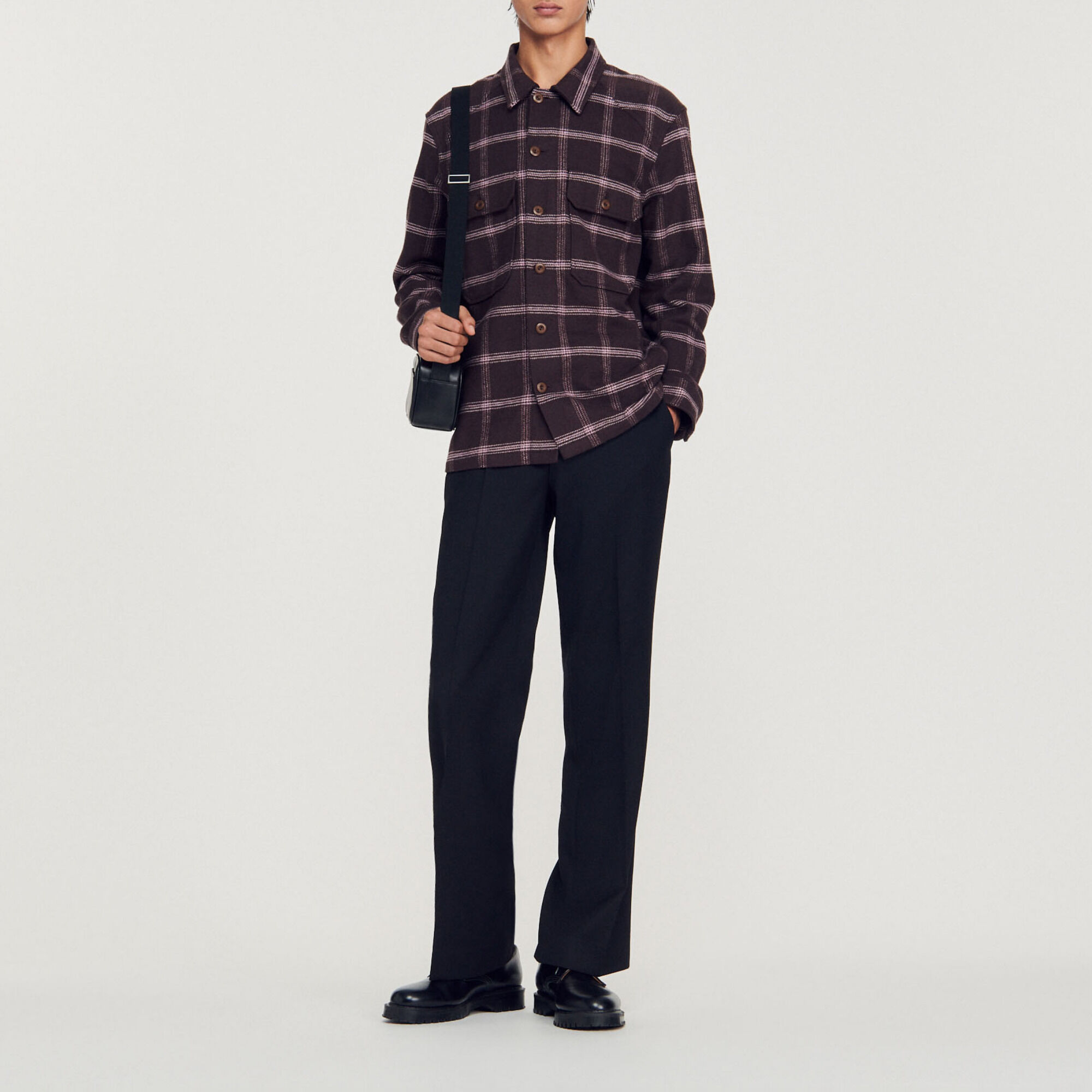 Sobrecamisa de cuadros
