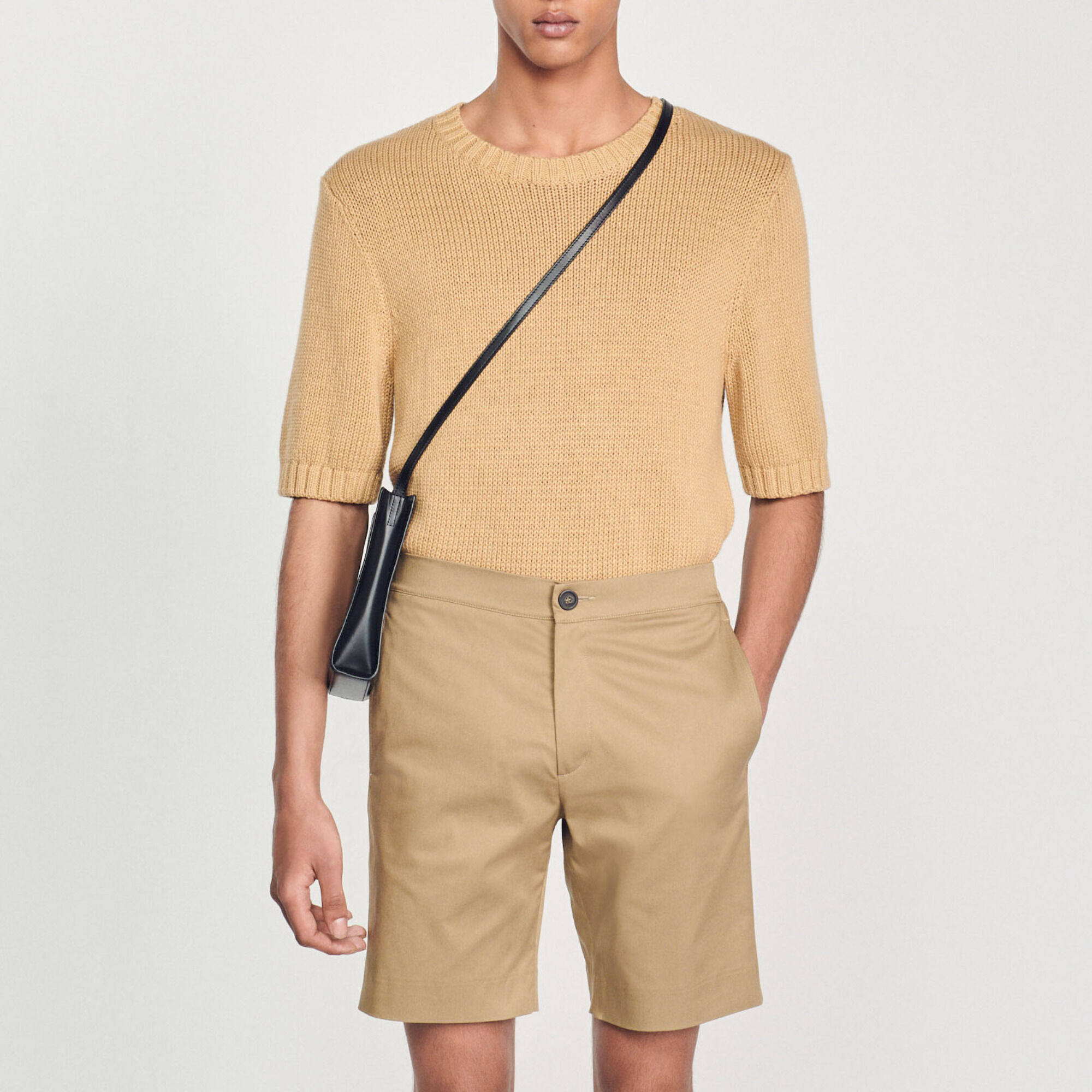 Pantalón corto elástico