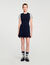 Vestido corto de punto 2 en 1