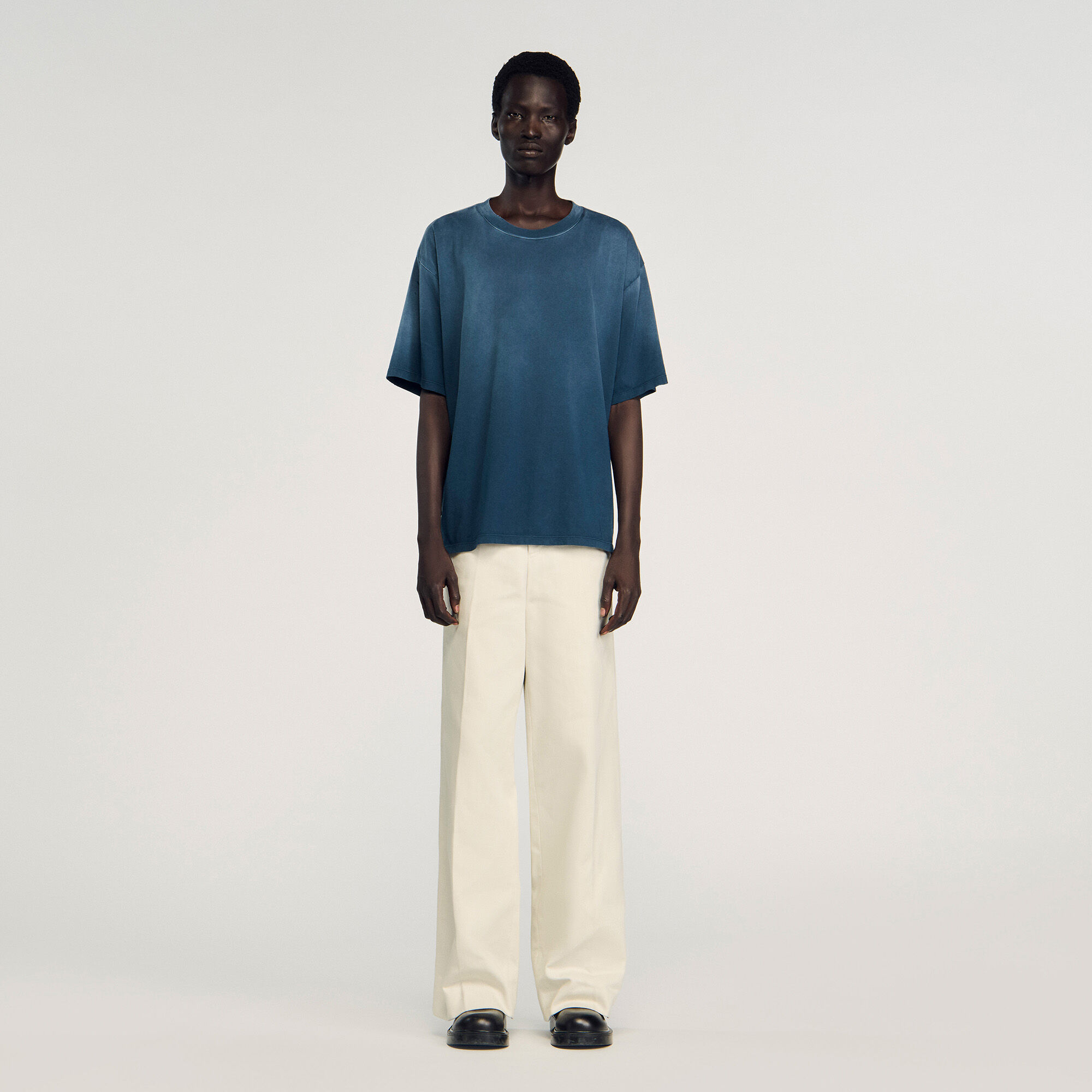 Camiseta oversize de algodón