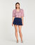 Camisa a rayas con volantes
