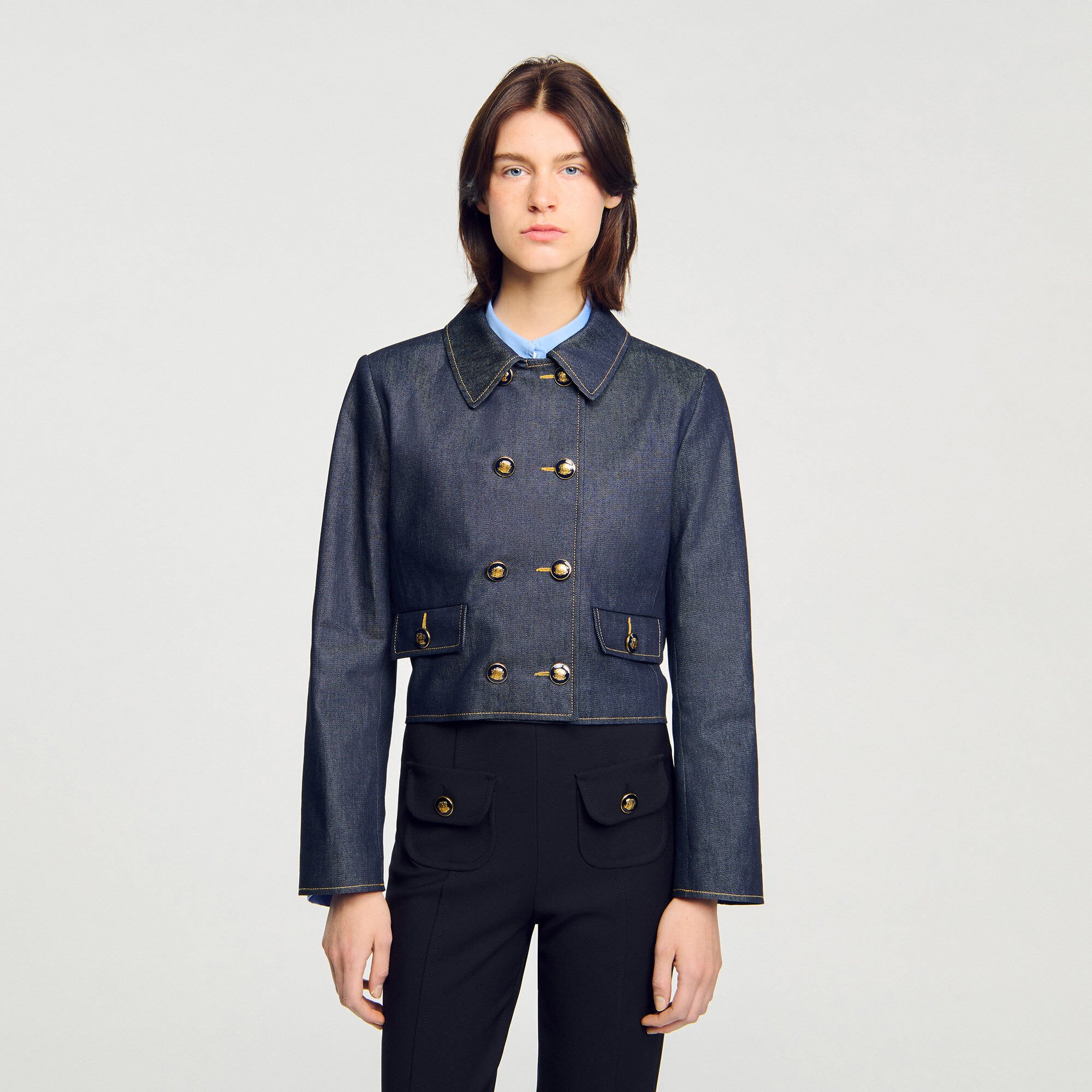 Chaqueta sastre de denim