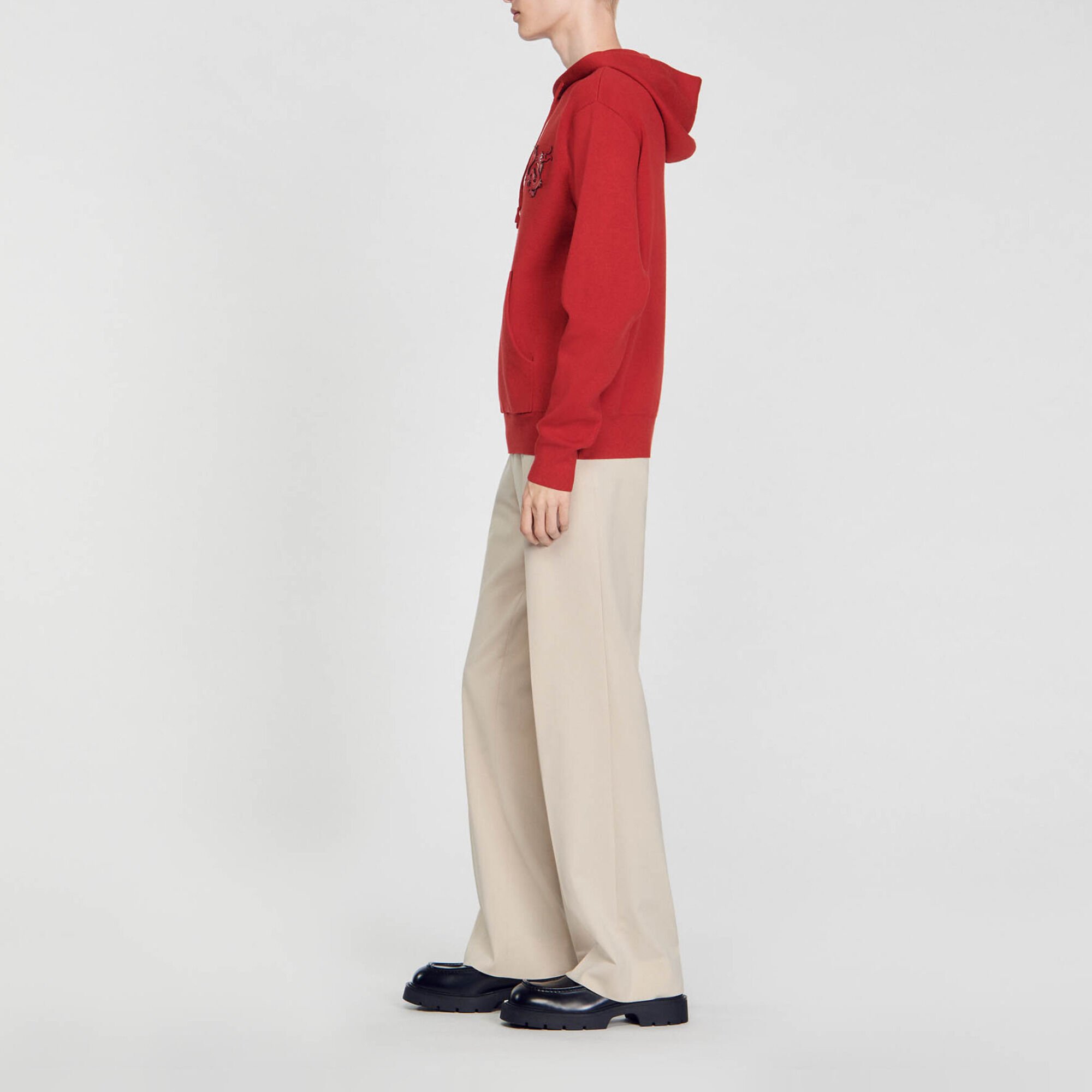 Sudadera con capucha de dragón