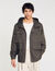 Parka militar con capucha