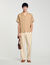 Camisa con cuello italiano