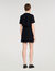 Vestido corto con cuello amovible
