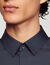 Camisa ajustada de algodón stretch