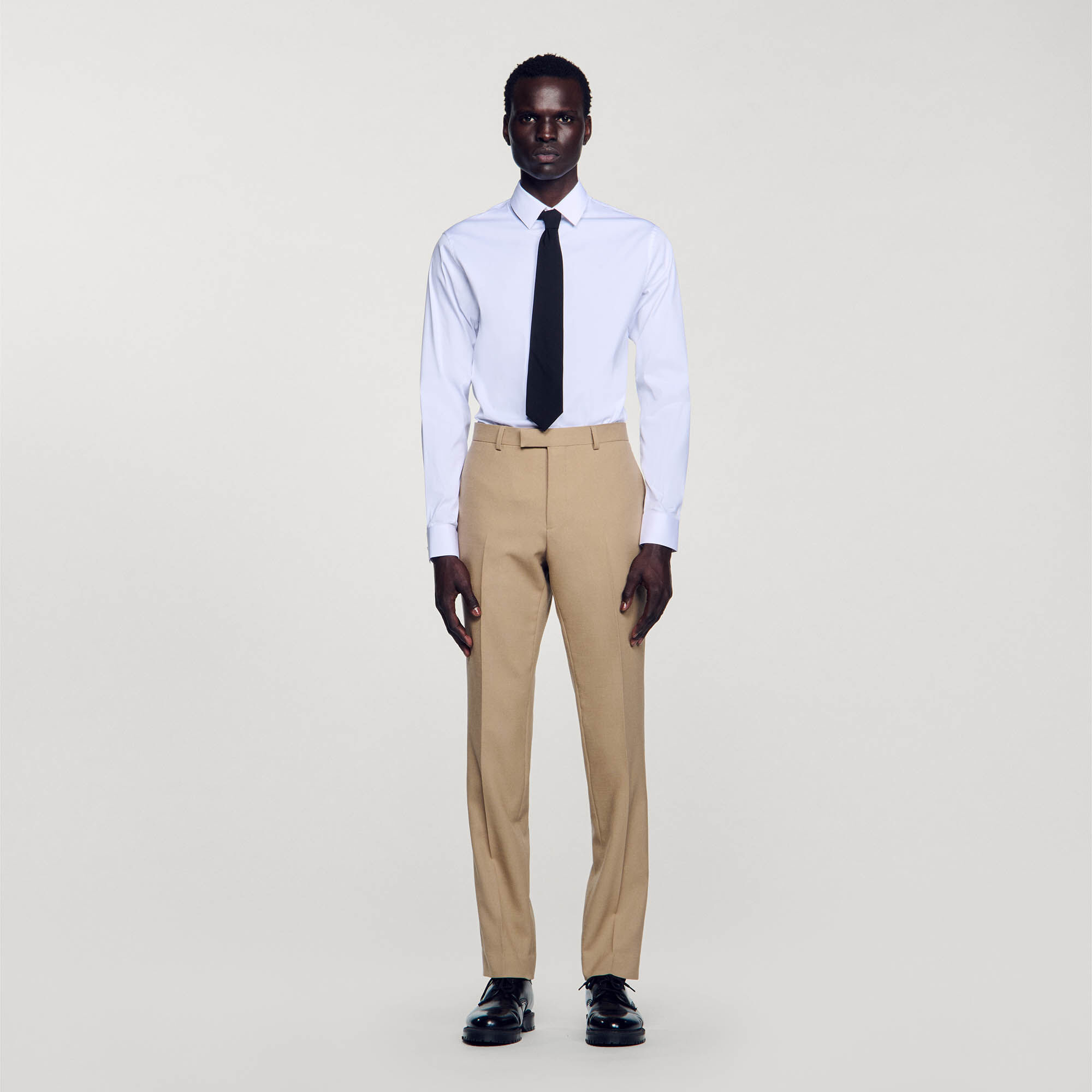 Pantalón de traje de lana