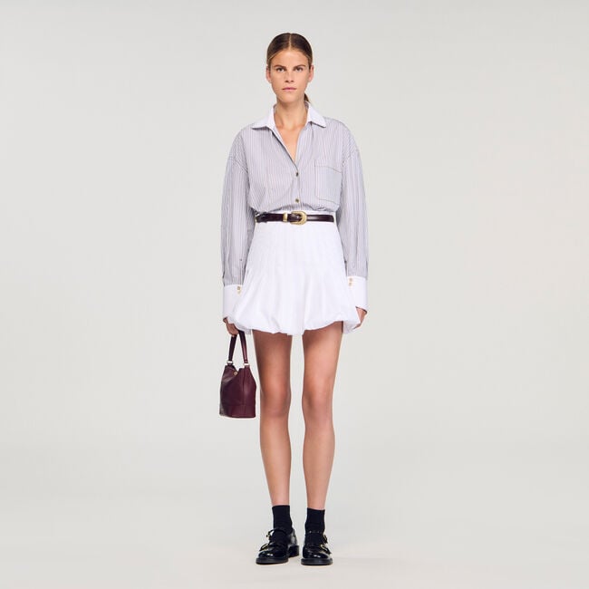 Camisa oversize a rayas