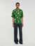 Camisa con estampado de flor