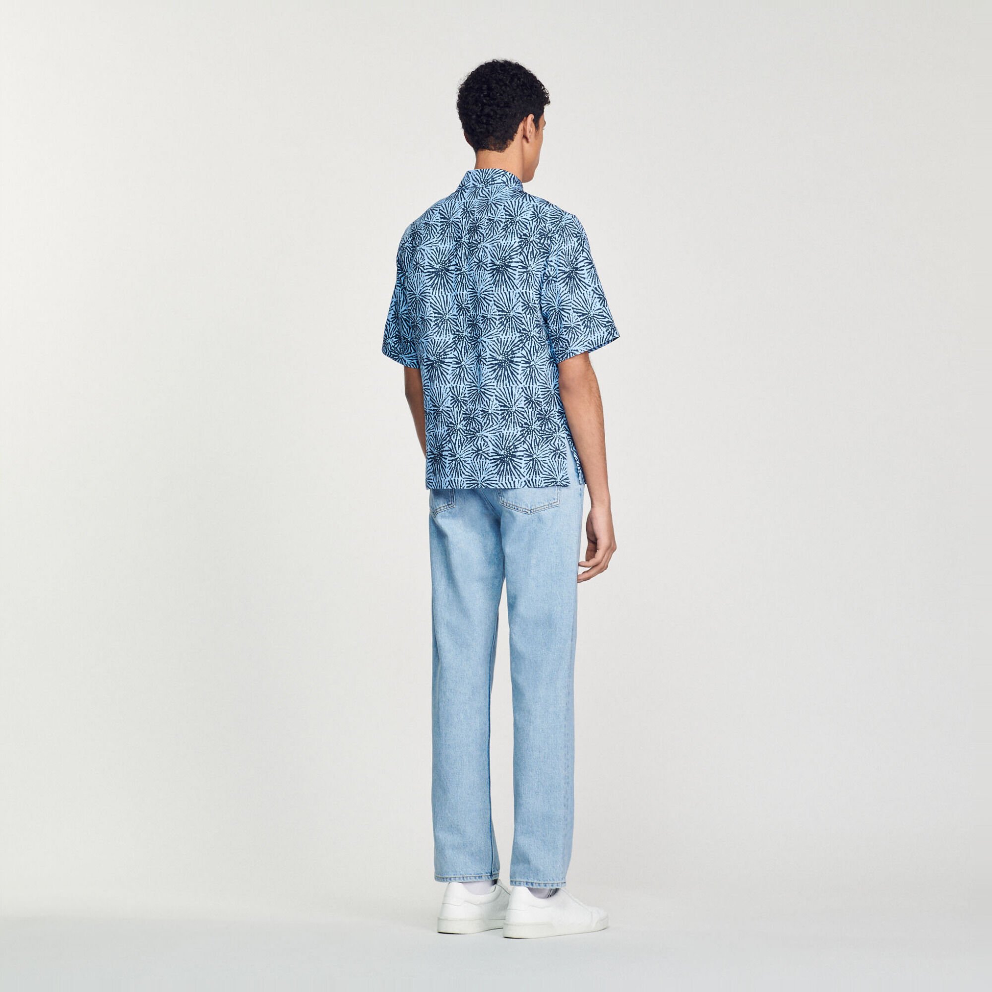 Camisa oversize estampada