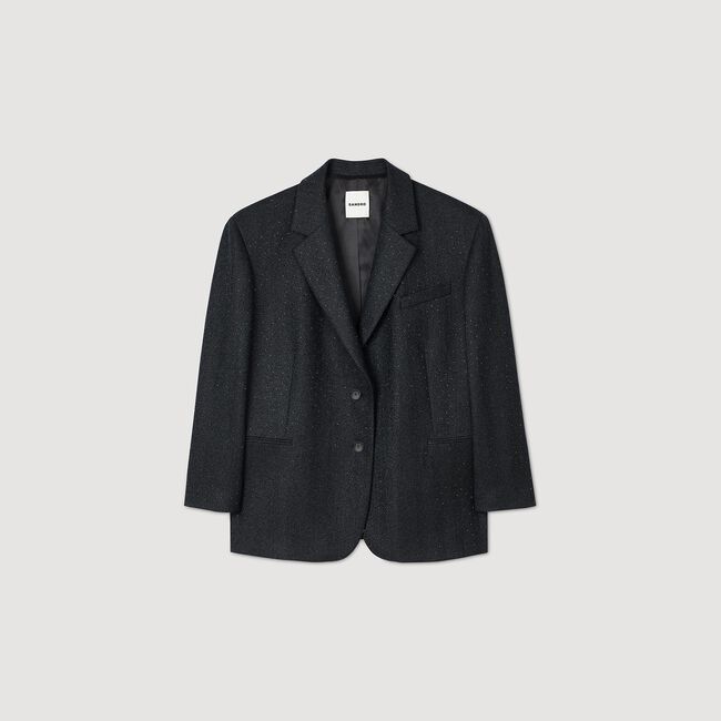 Chaqueta de traje ancha