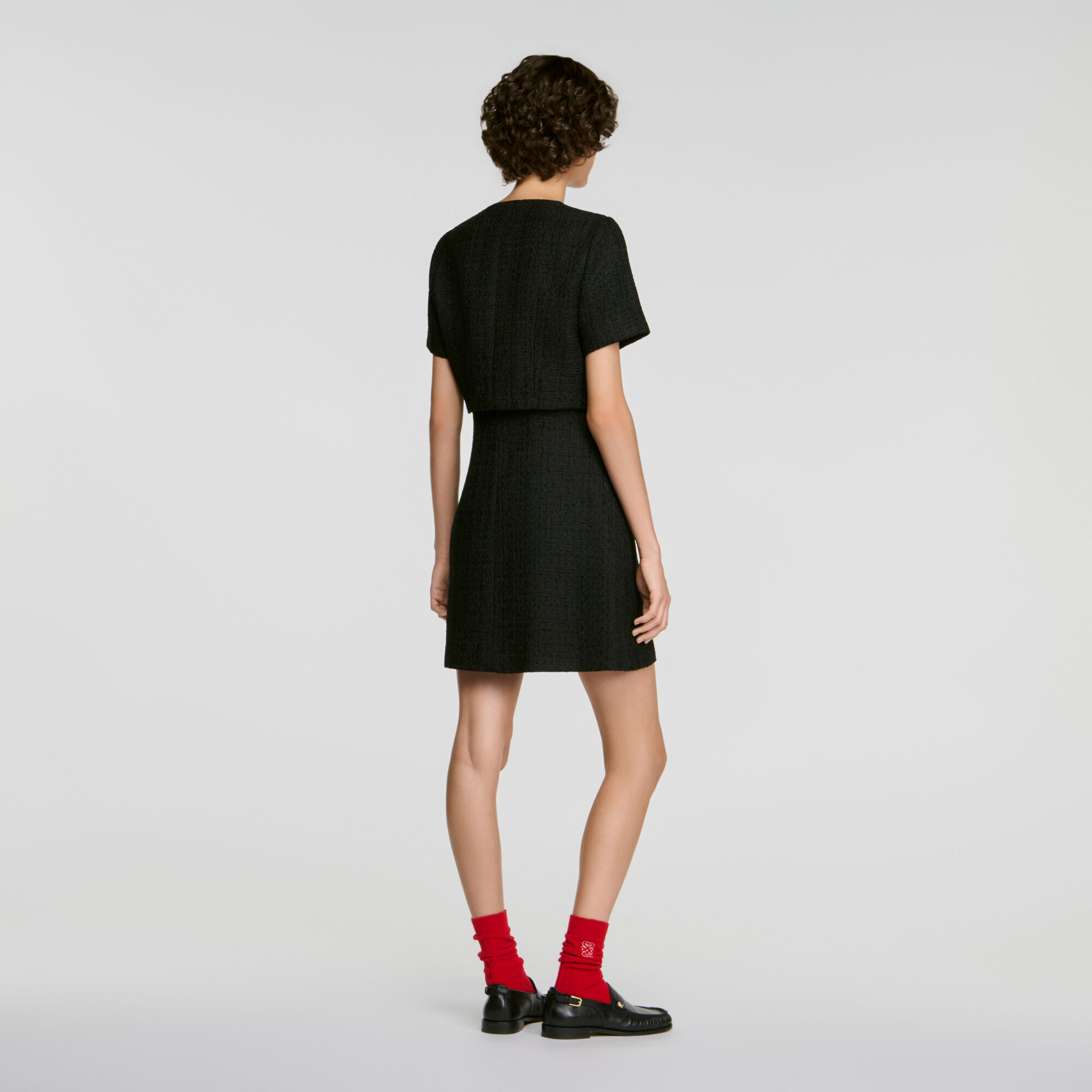 Vestido de tweed 2 en 1 - Mujer | Sandro