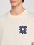 Camiseta con detalle de flor