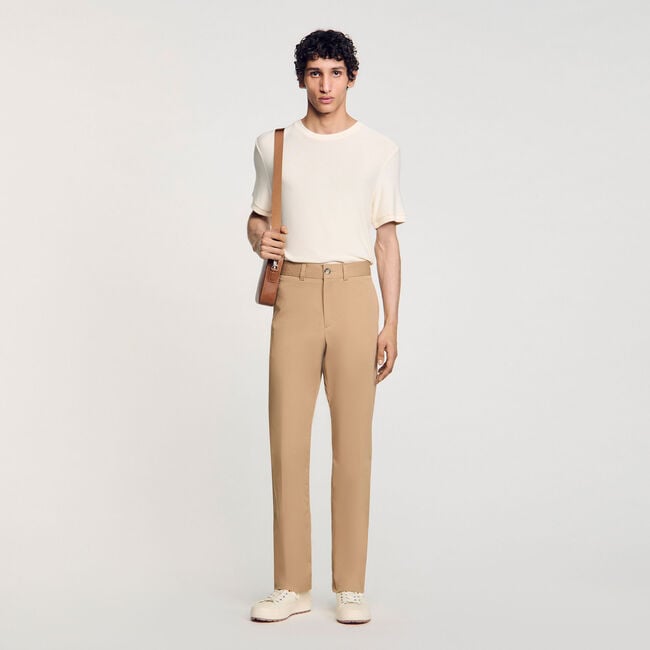 Pantalón chino recto
