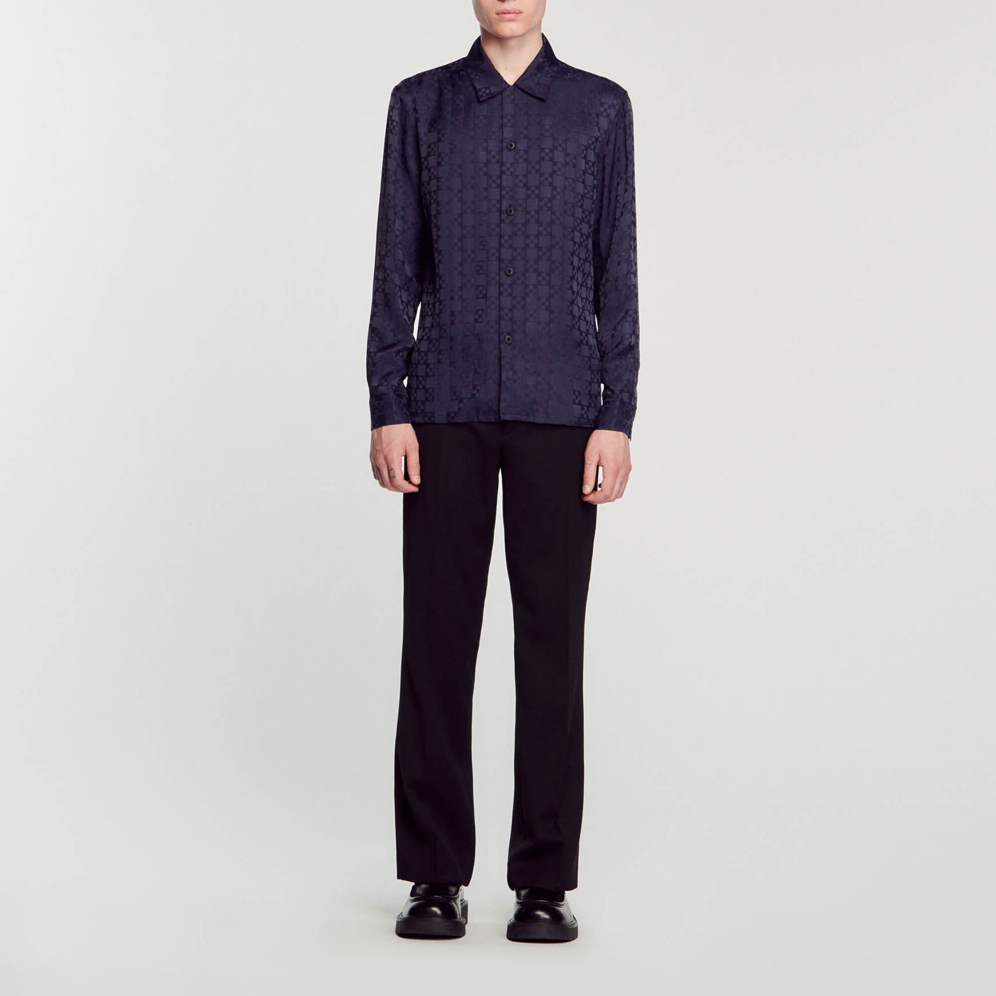 Camisa square cross