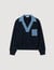 Jersey con detalles vaqueros