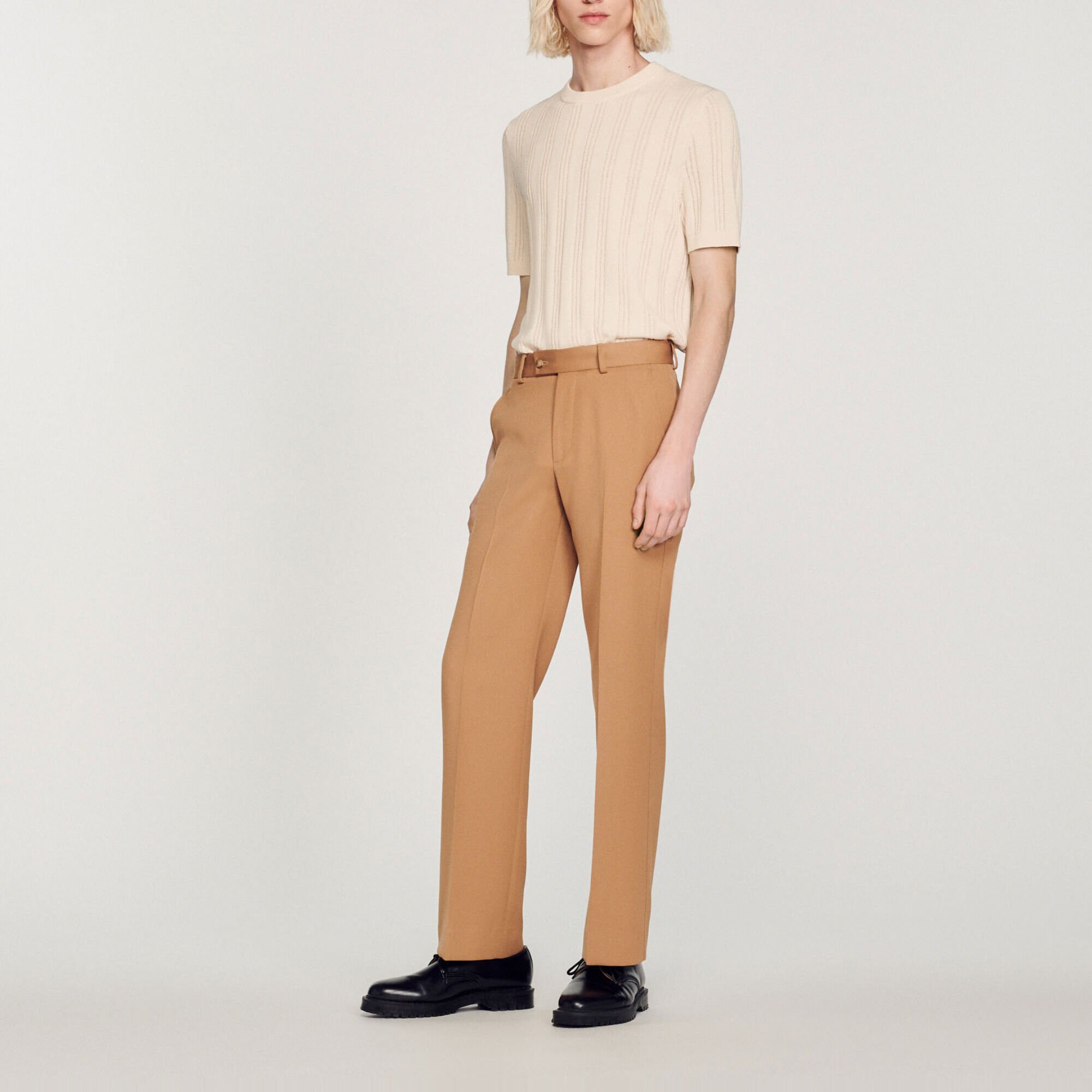 Pantalón de mezcla de lana