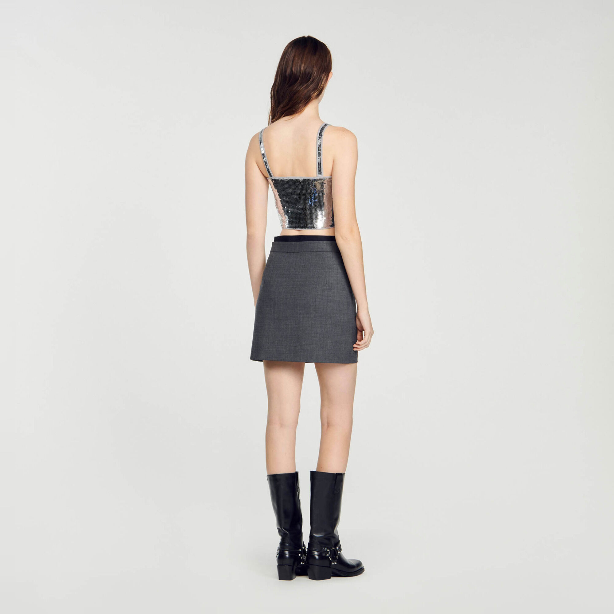 Sujetador de lentejuelas